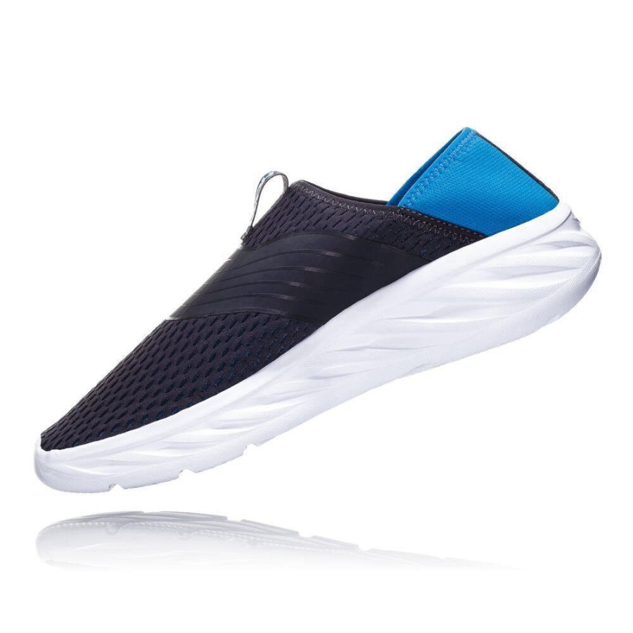 Navy Hoka ORA Men's Walking Shoes | USA38KMWH