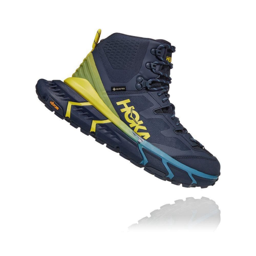 Navy Hoka TenNine Hike GTX Women's Running Shoes | USA19VULJ