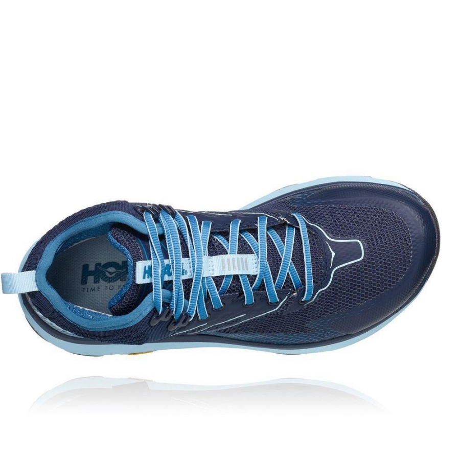 Navy Hoka Toa GTX Women's Sneakers | USA92MCZX