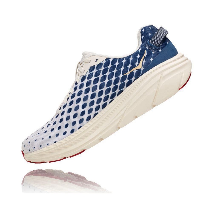 Navy / White Hoka Rincon 2 Men's Road Running Shoes | USA26NVLB