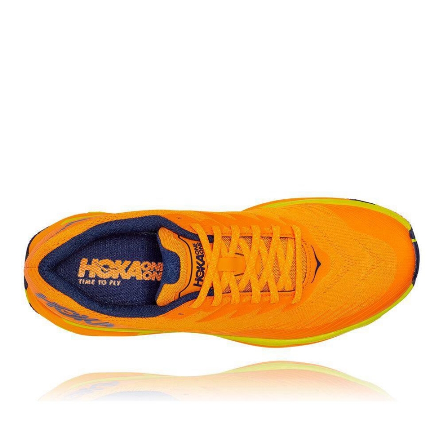 Orange Hoka Torrent 2 Men's Hiking Shoes | USA53EHTL