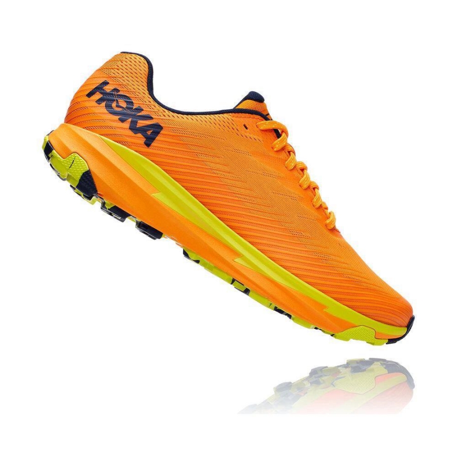 Orange Hoka Torrent 2 Men's Trail Running Shoes | USA46VUIR