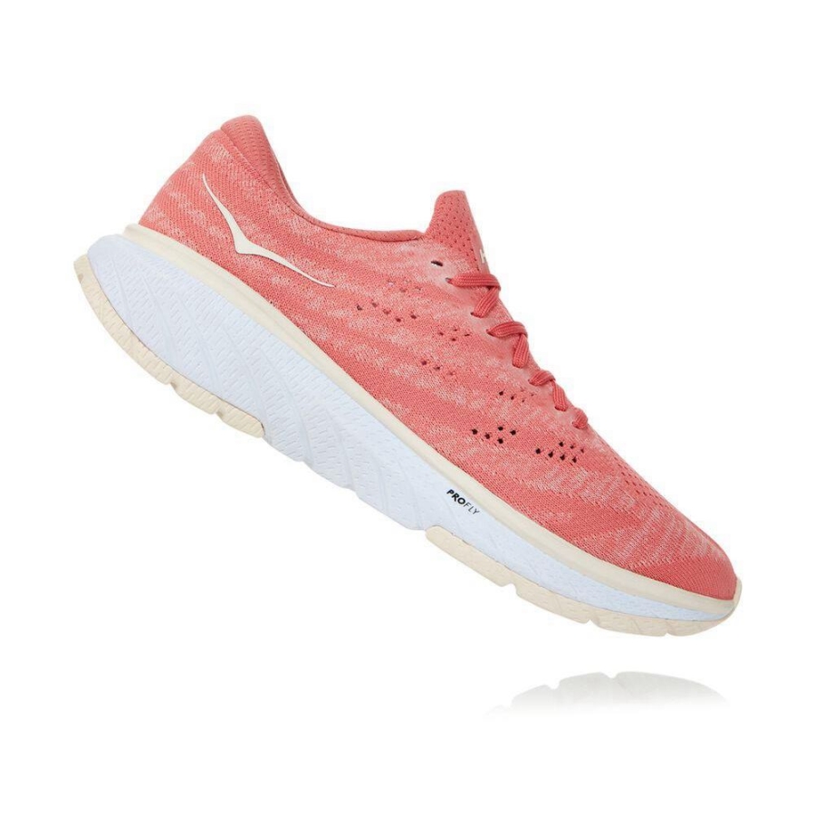 Pink Hoka Cavu 3 Women's Road Running Shoes | USA43DEUR