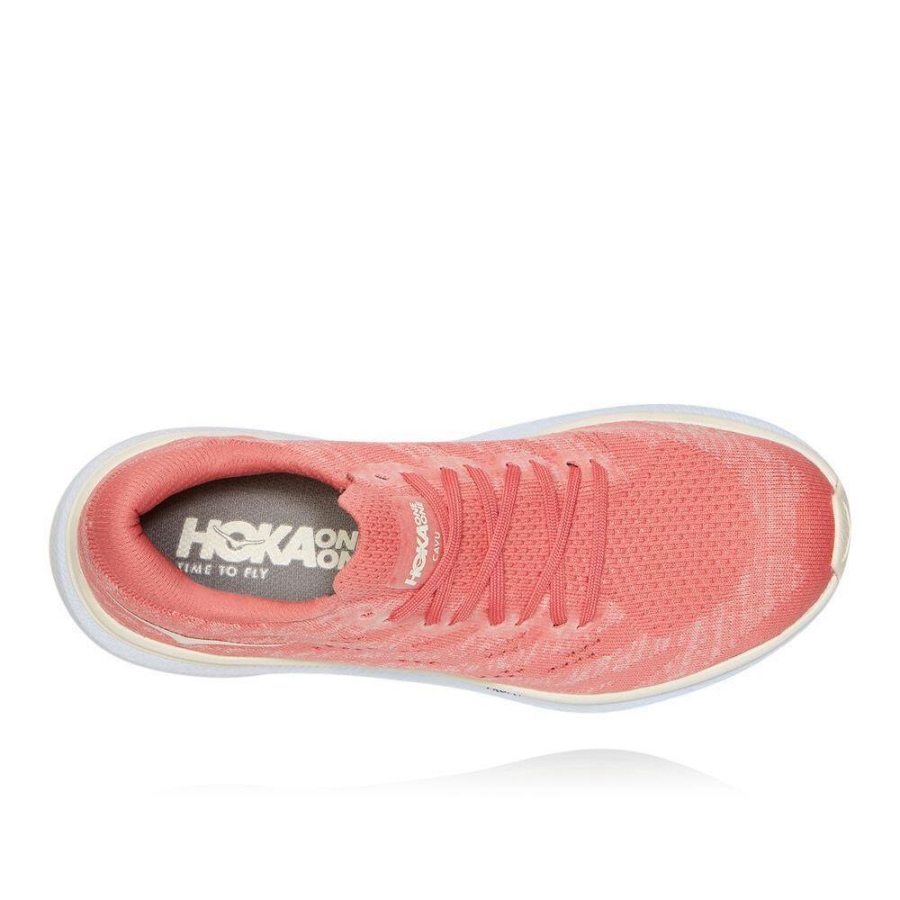 Pink Hoka Cavu 3 Women's Road Running Shoes | USA43DEUR