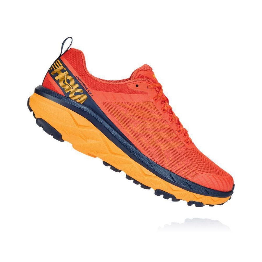 Red Hoka Challenger ATR 5 Men's Sneakers | USA86BDYA