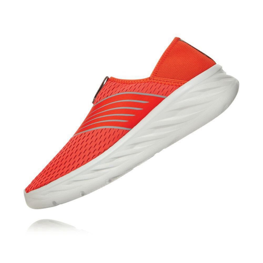 Red Hoka ORA Men's Sneakers | USA50DQFC