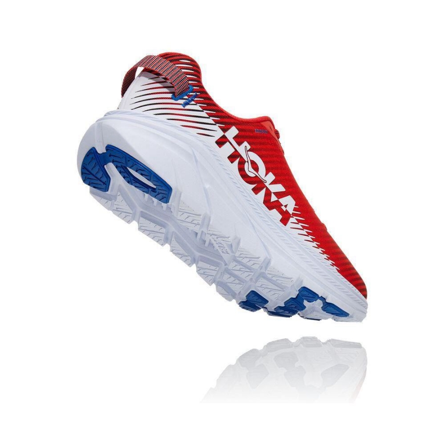 Red Hoka Rincon 2 Men's Walking Shoes | USA51KZDV