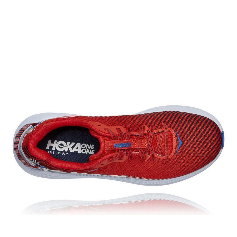 Red Hoka Rincon 2 Men's Walking Shoes | USA51KZDV