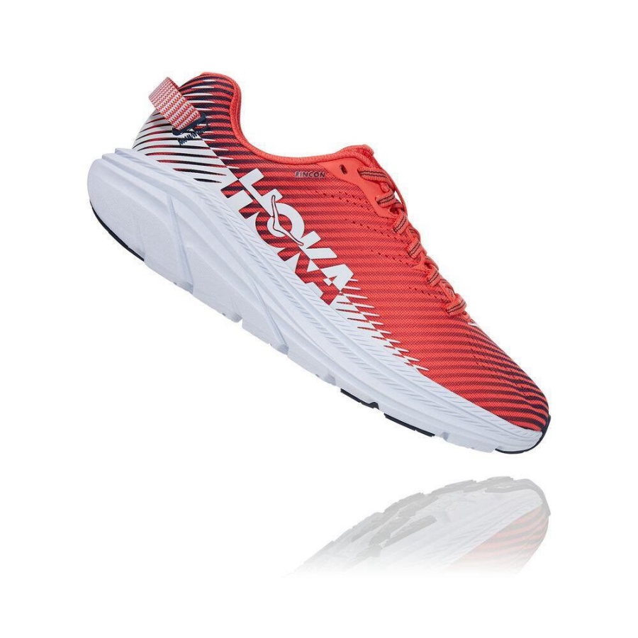 Red Hoka Rincon 2 Women's Road Running Shoes | USA12HVKW