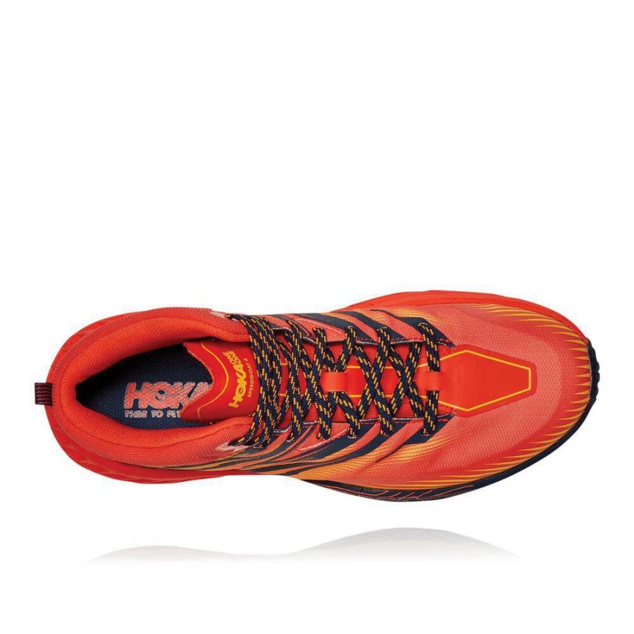 Red Hoka Speedgoat Mid 2 GTX Men's Sneakers | USA15QWLN