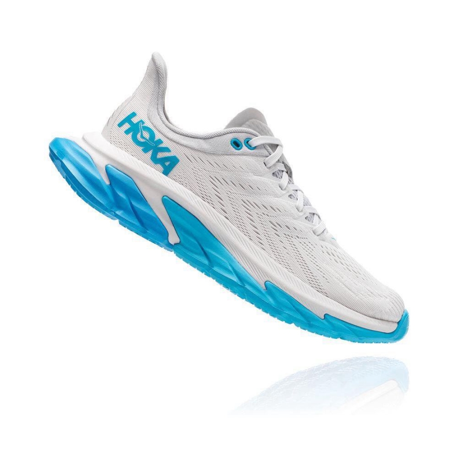 White / Blue Hoka Clifton Edge Women's Sneakers | USA90YEDS