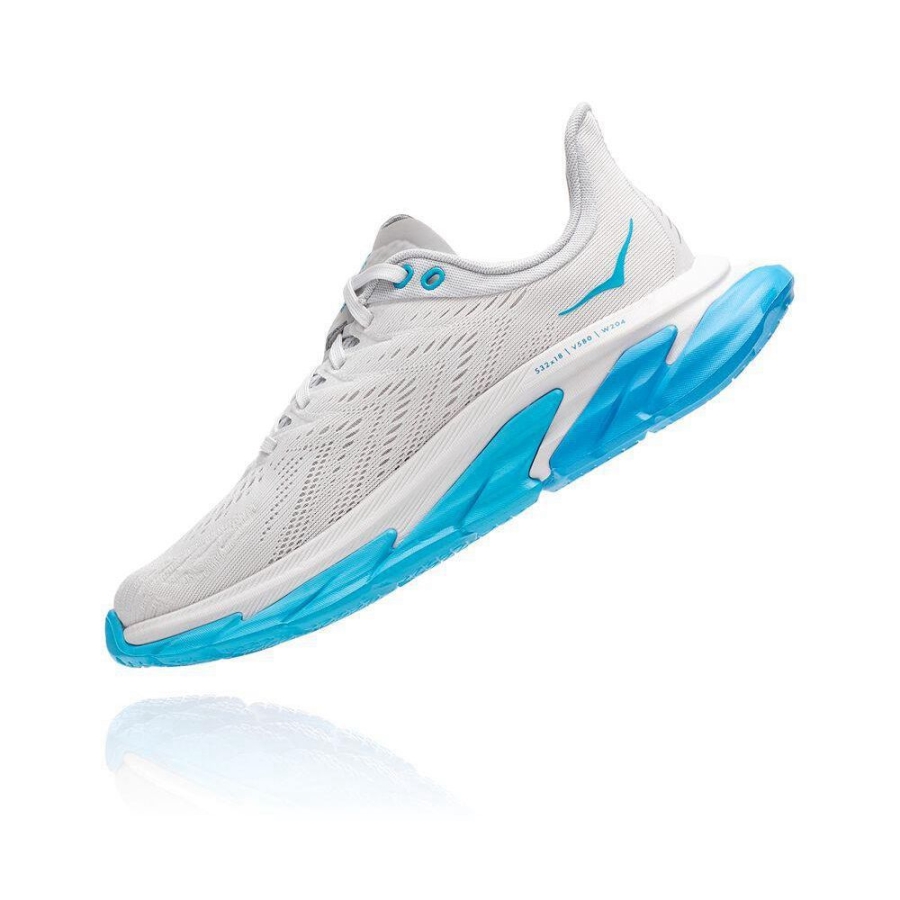 White / Blue Hoka Clifton Edge Women's Sneakers | USA90YEDS