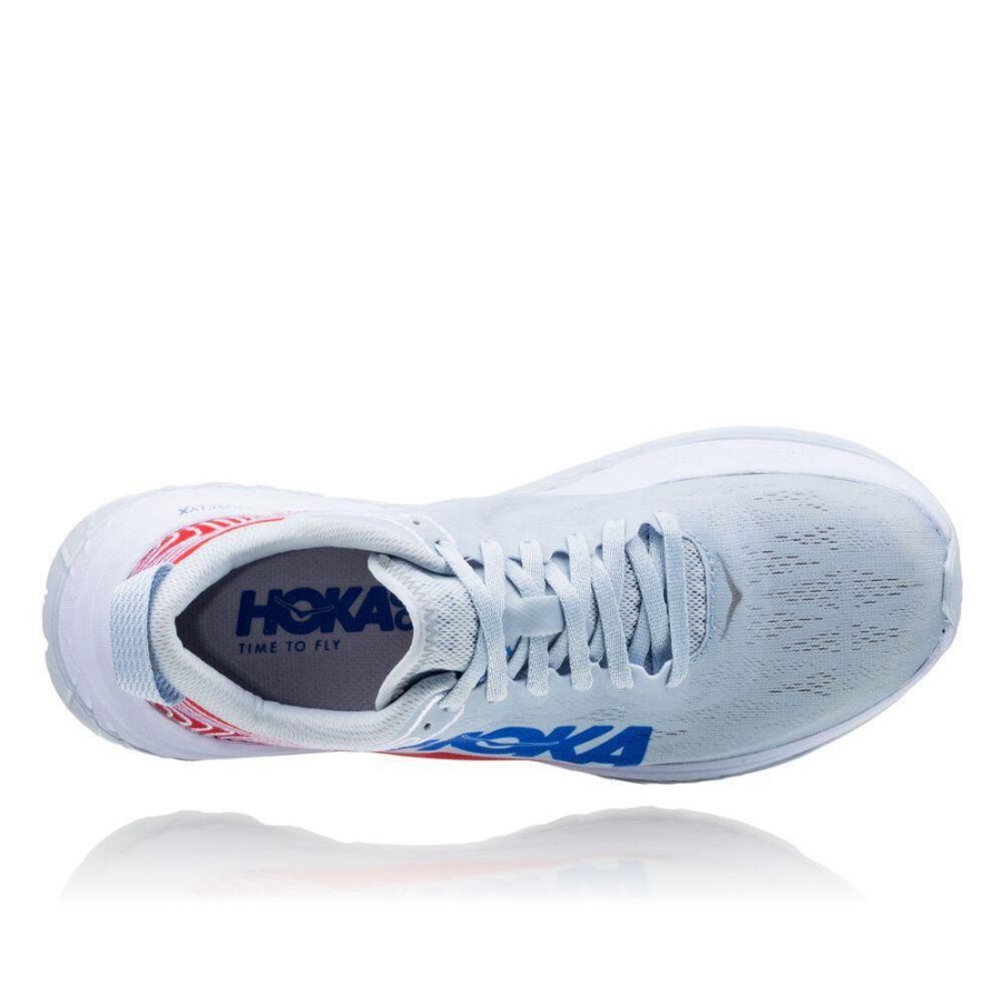 White Hoka Carbon X Men's Sneakers | USA42SIGA