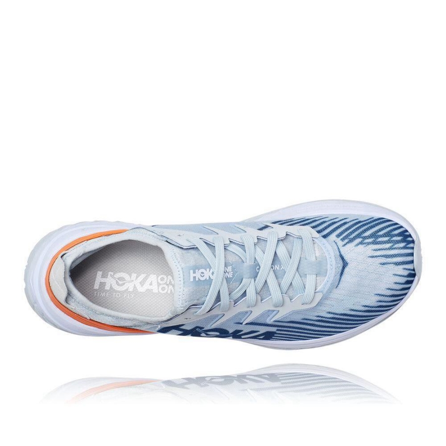 White Hoka Carbon X-SPE Men's Sneakers | USA43QYJL