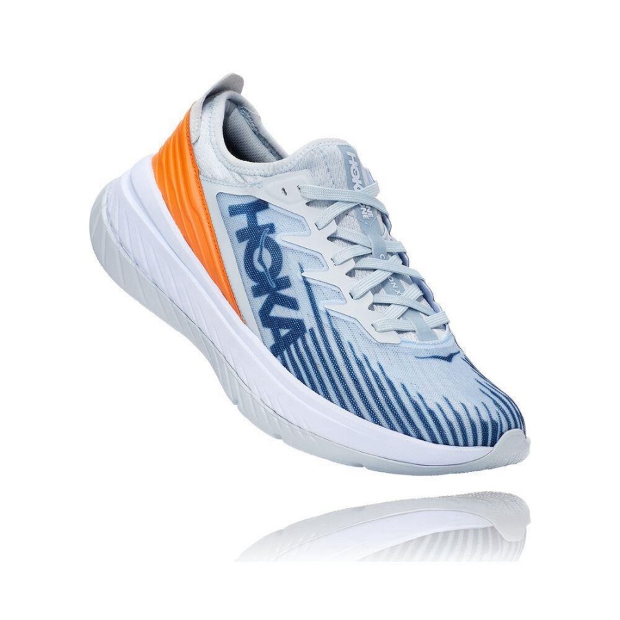 White Hoka Carbon X-SPE Men\'s Sneakers | USA43QYJL