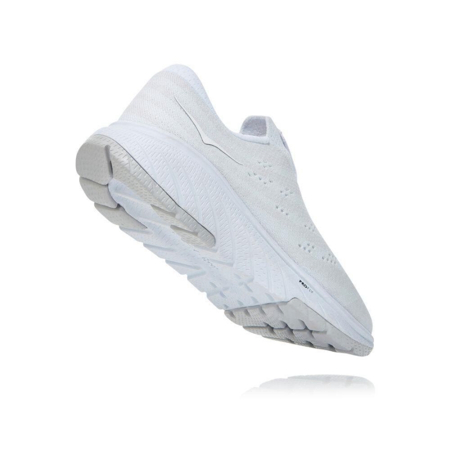 White Hoka Cavu 3 Women's Road Running Shoes | USA15KVDS