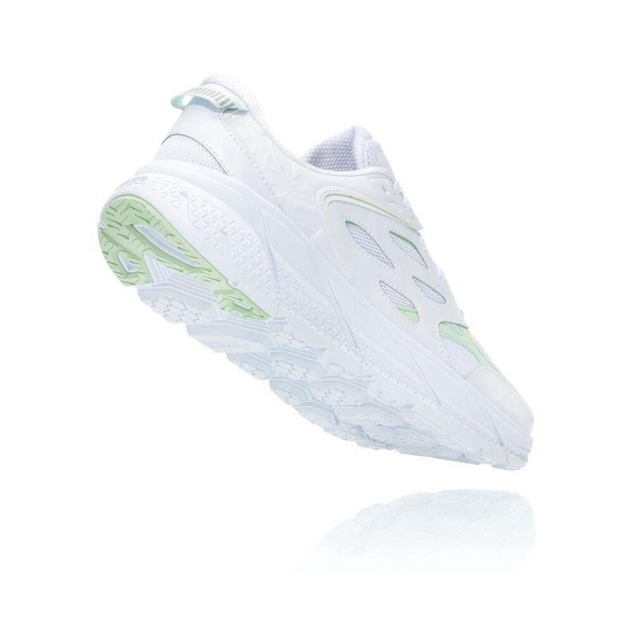 White Hoka Clifton L Men's Road Running Shoes | USA85OCGW