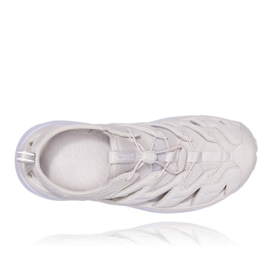 White Hoka Hopara Women's Recovery Sandals | USA26YWLU