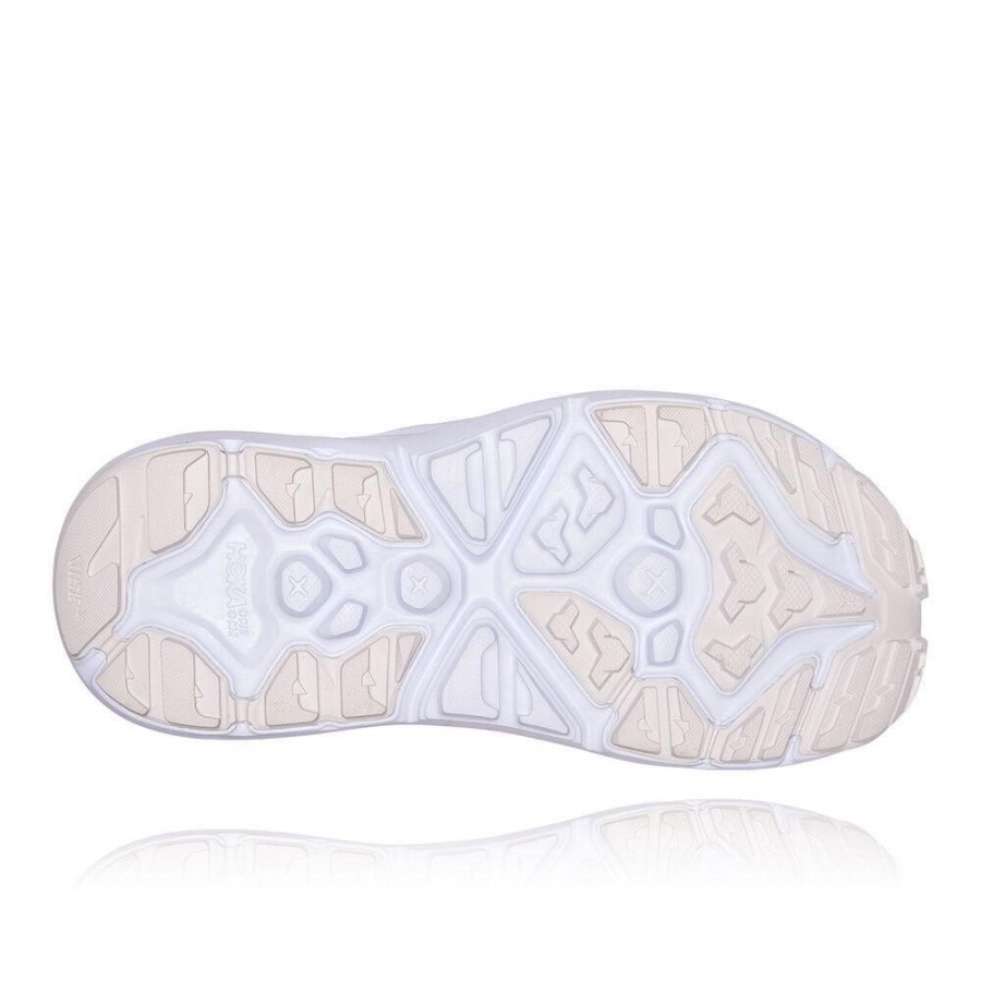 White Hoka Hopara Women's Recovery Sandals | USA26YWLU