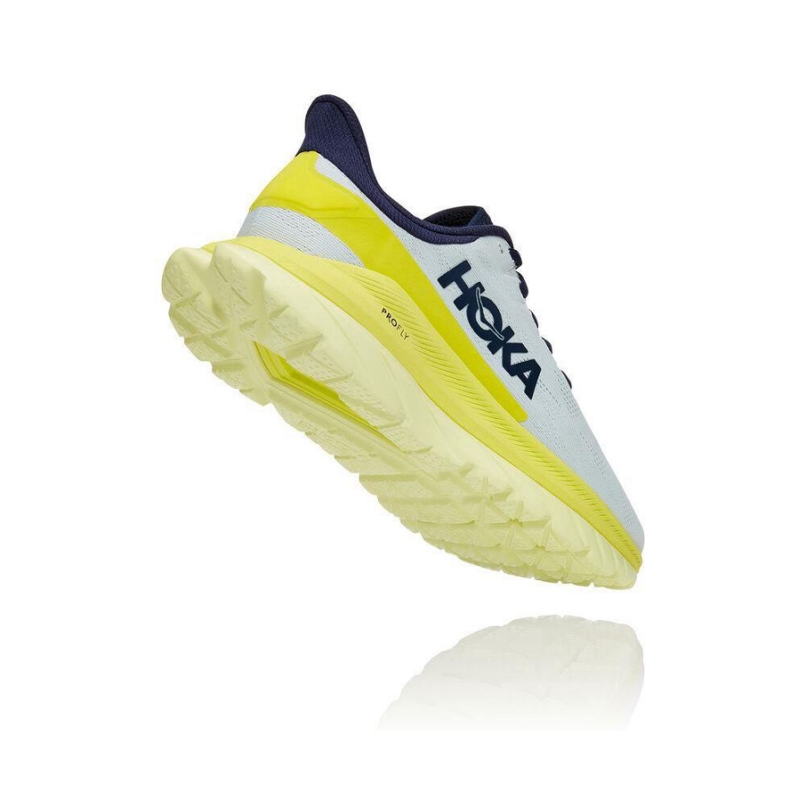 White Hoka Mach 4 Women's Road Running Shoes | USA23TLGO