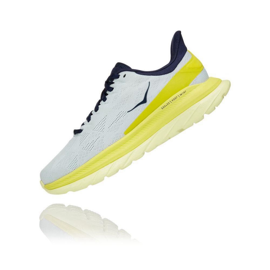 White Hoka Mach 4 Women's Road Running Shoes | USA23TLGO