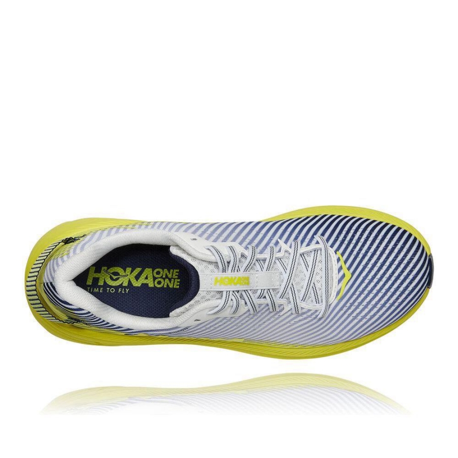 White Hoka Rincon 2 Men's Walking Shoes | USA39JOEH