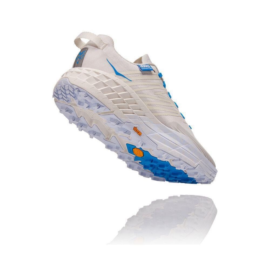 White Hoka Speedgoat 4 Men's Sneakers | USA07XZBU