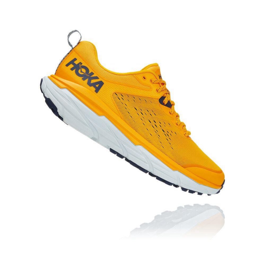 Yellow Hoka Challenger ATR 6 Men's Running Shoes | USA13JPRU