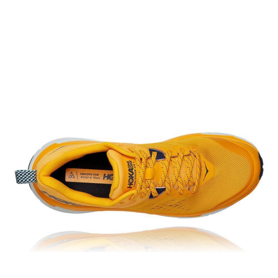 Yellow Hoka Challenger ATR 6 Men's Running Shoes | USA13JPRU