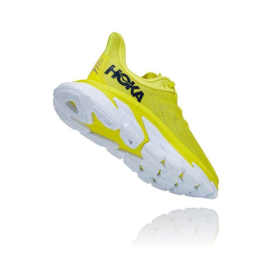 Yellow Hoka Clifton Edge Women's Road Running Shoes | USA67JAIQ